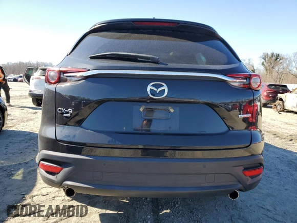 2022 Mazda CX-9 Touring with VIN JM3TCBCY5N0607141, listed as a Copart auction lot 45956005 with 41,687 mi miles and Clean Title. Bid and sale history available at carsss.com. Image 6.