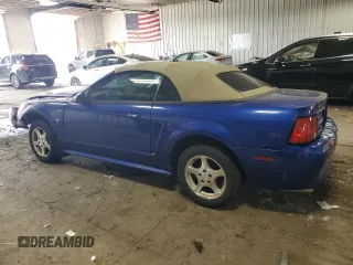 2002 Ford Mustang Deluxe with VIN 1FAFP44442F206292, listed as a Copart auction lot 58987095 with 115,245 mi miles and Non repairable. Bid and sale history available at DreamBid. Image 2.