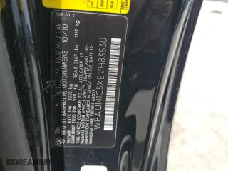 2011 BMW 1 Series 128i with VIN WBAUN1C5XBVH83530, listed as a Copart auction lot 66342954 with 263,641 mi miles and Salvage Title. Bid and sale history available at carsss.com. Image 12.