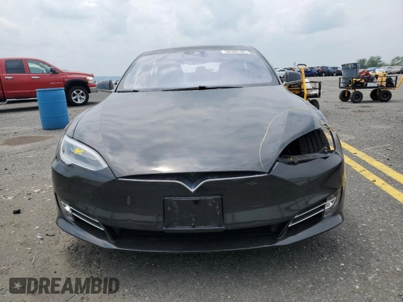 2016 Tesla Model S 70 with VIN 5YJSA1E14GF162187, listed as a Copart auction lot 59308185 with 98,088 mi miles and Salvage title. Bid and sale history available at DreamBid. Image 5.