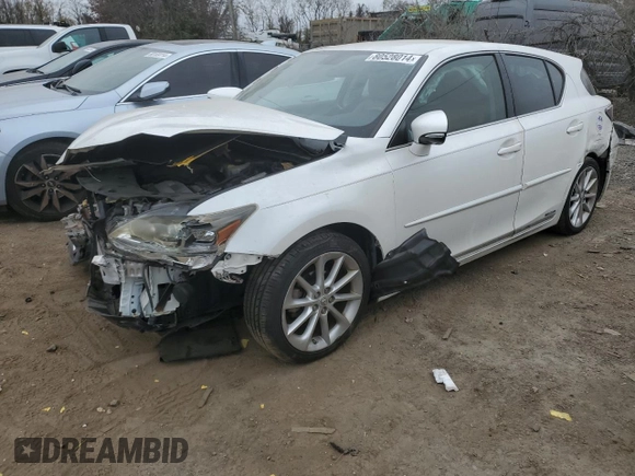 2012 Lexus CT 200h с VIN JTHKD5BH6C2092316, выставлен на аукционе Copart как лот 80528014 с пробегом 196 154 миль миль и Списание • Salvage title. История ставок и продаж доступна на DreamBid. Изображение 1.