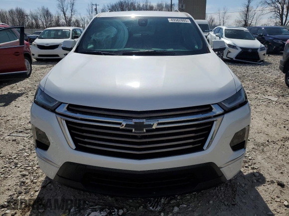 2022 Chevrolet Traverse High Country z VIN 1GNEVNKW0NJ192213, wystawiony jako Copart lot #49582805 z przebiegiem 22 588 mil mil oraz Szkoda całkowita • Salvage title. Historia ofert i sprzedaży dostępna na DreamBid. Obrazek 5.