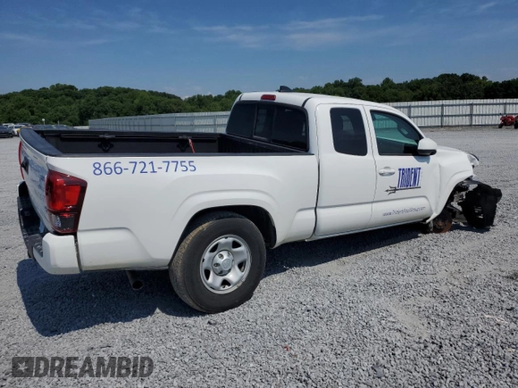 2022 Toyota Tacoma SR z VIN 3TYRZ5CN4NT018897, wystawiony jako Copart lot #59029334 z przebiegiem 34 070 mil mil oraz Szkoda całkowita • Salvage title. Historia ofert i sprzedaży dostępna na DreamBid. Obrazek 3.