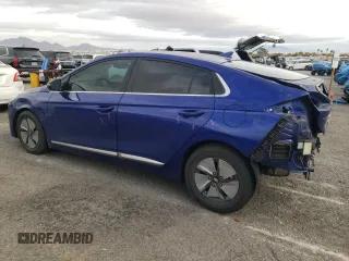2022 Hyundai Ioniq SE with VIN KMHC75LC4NU275748, listed as a Copart auction lot 82028704 with 54,800 mi miles and Salvage title. Bid and sale history available at DreamBid. Image 2.