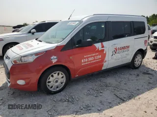 2017 Ford Transit Connect XLT with VIN NM0GS9F73H1328145, listed as a Copart auction lot 58512445 with 114,950 mi miles and Clean title. Bid and sale history available at DreamBid. Image 1.