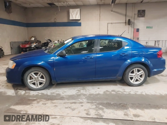 2012 Dodge Avenger SE with VIN 1C3CDZAB2CN275242, listed as a IAAI auction lot 42159958 with 176,650 mi miles and . Bid and sale history available at carsss.com. Image 12.