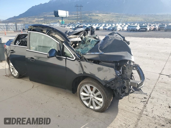 2015 Buick Verano Convenience Group with VIN 1G4PR5SK8F4145512, listed as a Copart auction lot 52567705 with 0 mi miles and Salvage Title. Bid and sale history available at carsss.com. Image 4.