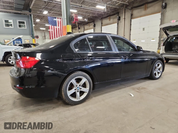 2014 BMW 3 Series 328i xDrive with VIN WBA3B3C5XEJ980450, listed as a Copart auction lot 58554055 with 108,838 mi miles and Clean title. Bid and sale history available at DreamBid. Image 3.