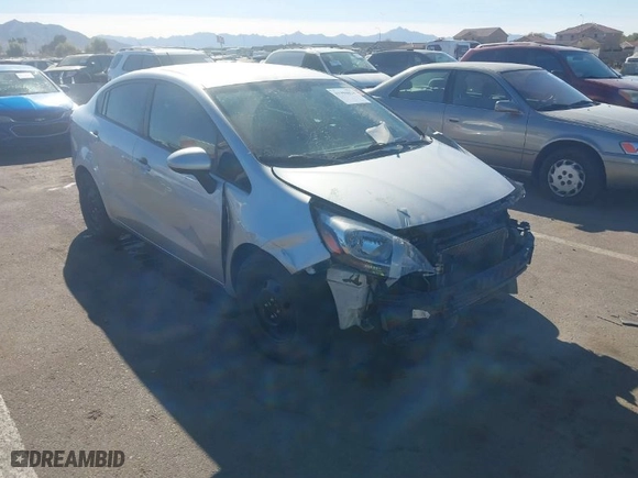 2012 Kia Rio LX with VIN KNADM4A3XC6089158, listed as a IAAI auction lot 41394824 with 1 mi miles. Bid and sale history available at carsss.com. Image 1.