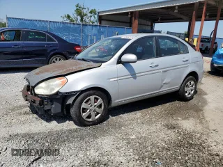 2011 Hyundai Accent GLS with VIN KMHCN4AC7BU619023, listed as a Copart auction lot 52868315 with 192,674 mi miles and Salvage Title. Bid and sale history available at carsss.com. Image 1.