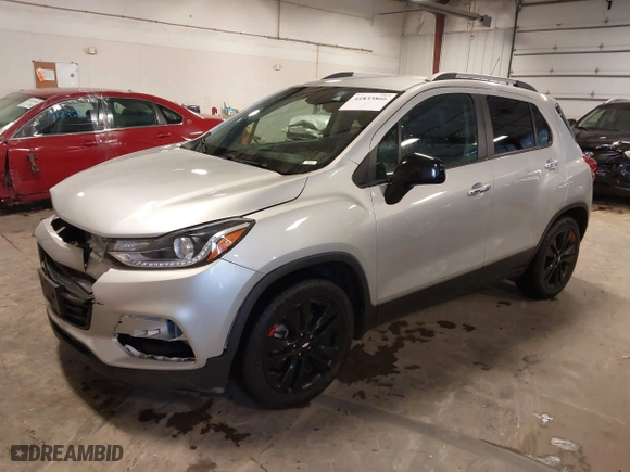 2018 Chevrolet Trax LT with VIN 3GNCJLSB5JL203567, listed as a IAAI auction lot 41833866 with 71,851 mi miles. Bid and sale history available at carsss.com. Image 19.