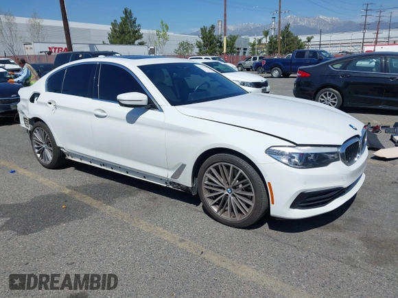 2020 BMW 5 Series 530i with VIN WBAJR3C06LCE63836, listed as a IAAI auction lot 41845186 with 54,559 mi miles and . Bid and sale history available at DreamBid. Image 1.