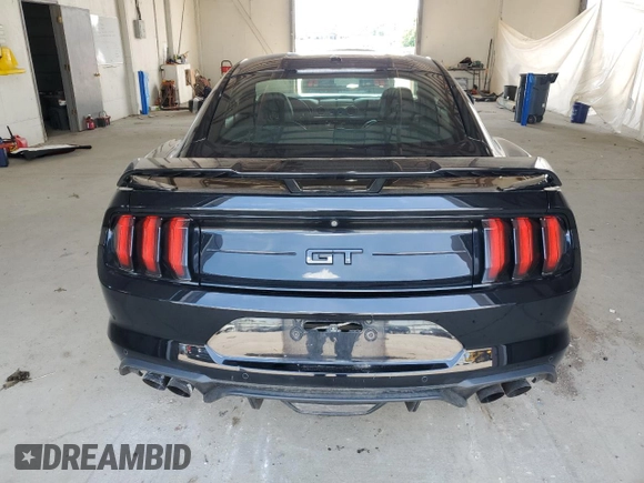 2018 Ford Mustang GT with VIN 1FA6P8CF1J5107878, listed as a Copart auction lot 56568235 with 89,279 mi miles and Salvage title. Bid and sale history available at DreamBid. Image 6.