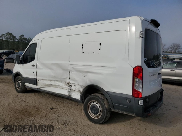 2020 Ford Transit Cargo with VIN 1FTBR1C89LKA51141, listed as a Copart auction lot 43410785 with 126,214 mi miles and Salvage title. Bid and sale history available at DreamBid. Image 2.