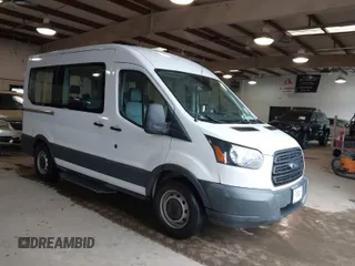 2018 Ford Transit Passenger XL with VIN 1FMZK1CM8JKA27308, listed as a IAAI auction lot 41460974 with 66,278 mi miles. Bid and sale history available at carsss.com. Image 1.