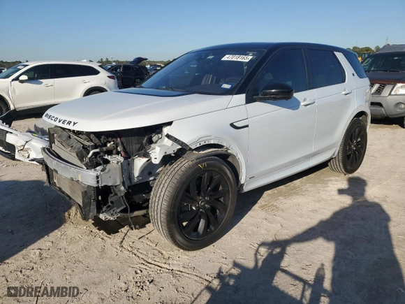 2020 Land Rover Discovery Sport SE R-Dynamic with VIN SALCL2FX1LH846589, listed as a Copart auction lot 47018165 with 64,561 mi miles and Salvage Title. Bid and sale history available at carsss.com. Image 1.