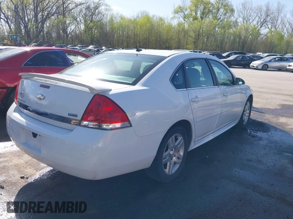 2010 Chevrolet Impala LT with VIN 2G1WB5EK8A1223879, listed as a IAAI auction lot 41999057 with 124,261 mi miles and . Bid and sale history available at DreamBid. Image 4.