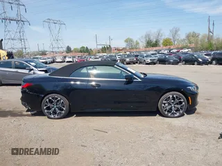 2025 BMW 4 Series 430i xDrive with VIN WBA53DB03SCT98773, listed as a IAAI auction lot 42061005 with 2,985 mi miles and . Bid and sale history available at carsss.com. Image 14.
