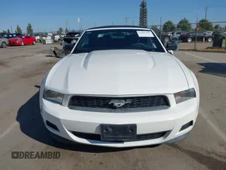 2012 Ford Mustang V6 with VIN 1ZVBP8EM4C5237285, listed as a IAAI auction lot 42601890 with 161,176 mi miles and . Bid and sale history available at DreamBid. Image 12.