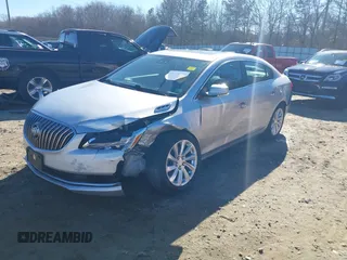 2015 Buick LaCrosse Premium I with VIN 1G4GD5G30FF245107, listed as a IAAI auction lot 41297513 with 269,323 mi miles. Bid and sale history available at carsss.com. Image 2.