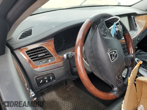 2014 Hyundai Equus Signature with VIN KMHGH4JH1EU078527, listed as a Copart auction lot 51106305 with Not Provided miles and Salvage Title. Bid and sale history available at DreamBid. Image 9.