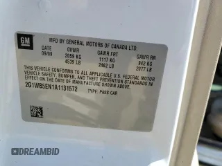 2010 Chevrolet Impala LT with VIN 2G1WB5EN1A1131572, listed as a Copart auction lot 54410605 with 188,432 mi miles and Non Repairable. Bid and sale history available at DreamBid. Image 12.