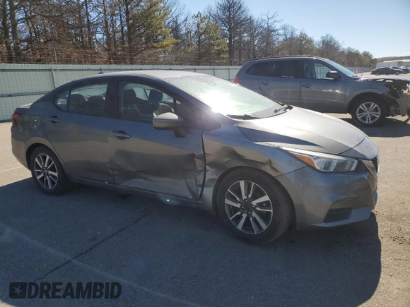 2021 Nissan Versa SV with VIN 3N1CN8EV4ML885851, listed as a Copart auction lot 47114375 with 69,246 mi miles and Non repairable. Bid and sale history available at DreamBid. Image 4.
