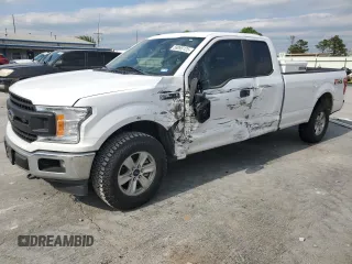 2019 Ford F-150 XL with VIN 1FTEX1E58KKE13934, listed as a Copart auction lot 59095125 with Not provided miles and Salvage title. Bid and sale history available at DreamBid. Image 1.