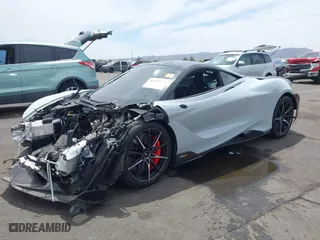 2021 McLaren 765LT with VIN SBM14RCA3MW765344, listed as a IAAI auction lot 40934179 with 10,900 mi miles. Bid and sale history available at carsss.com. Image 18.