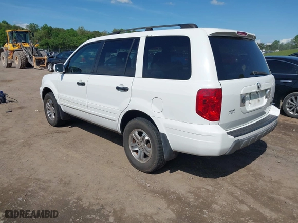 2003 Honda Pilot EX with VIN 2HKYF18593H613457, listed as a IAAI auction lot 42091759 with 297,397 mi miles. Bid and sale history available at carsss.com. Image 3.