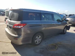 2015 Nissan Quest S with VIN JN8AE2KP7F9133942, listed as a Copart auction lot 69644094 with 0 mi miles and Non Repairable. Bid and sale history available at carsss.com. Image 3.