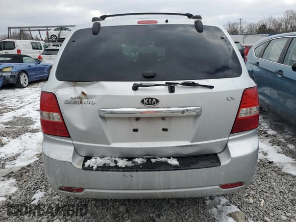 2007 Kia Sorento EX z VIN KNDJC736675715740, wystawiony jako Copart lot #46167665 z przebiegiem 156 475 mil mil oraz Szkoda całkowita • Salvage title. Historia ofert i sprzedaży dostępna na DreamBid. Obrazek 6.