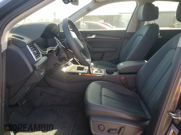 2024 Audi Q5 Premium Plus with VIN WA1BBAFY9R2063776, listed as a Copart auction lot 61252035 with 2,813 mi miles and Salvage title. Bid and sale history available at DreamBid. Image 7.