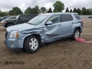 2014 GMC Terrain SLE with VIN 2GKALMEK6E6264145, listed as a Copart auction lot 57907665 with 45,146 mi miles and Salvage title. Bid and sale history available at DreamBid. Image 1.