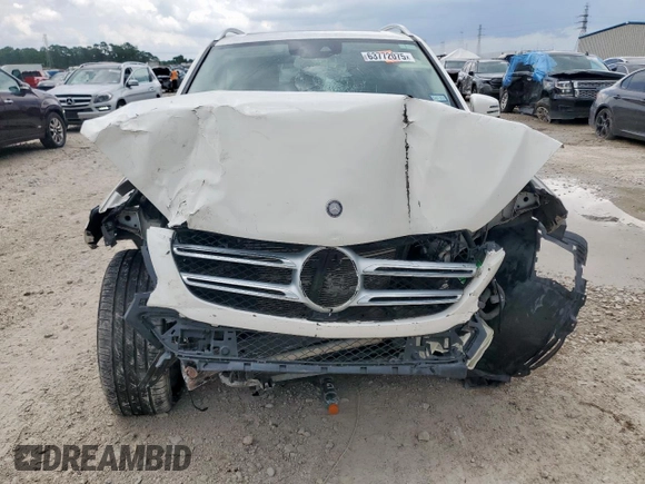 2017 Mercedes-Benz GLE 350 with VIN 4JGDA5JB9HA918276, listed as a Copart auction lot 63772075 with Not provided miles and Clean title. Bid and sale history available at DreamBid. Image 5.