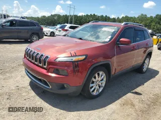 2014 Jeep Cherokee Limited with VIN 1C4PJLDS8EW221178, listed as a Copart auction lot 65945575 with 182,202 mi miles and Clean title. Bid and sale history available at DreamBid. Image 1.