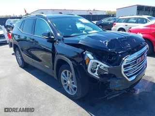 2024 GMC Terrain SLT with VIN 3GKALVEG4RL138479, listed as a IAAI auction lot 41908991 with 44,715 mi miles. Bid and sale history available at carsss.com. Image 1.