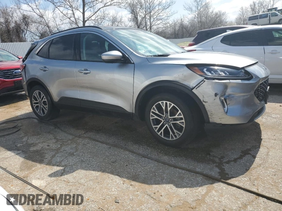 2021 Ford Escape SEL with VIN 1FMCU0H62MUB04381, listed as a Copart auction lot 43056673 with 42,473 mi miles and Salvage title. Bid and sale history available at DreamBid. Image 4.