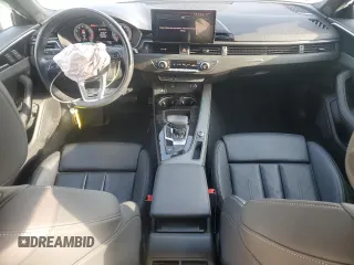 2023 Audi A4 S line Premium Plus with VIN WAUEAAF42PA020089, listed as a Copart auction lot 50093875 with 43,576 mi miles and Salvage Title. Bid and sale history available at DreamBid. Image 8.