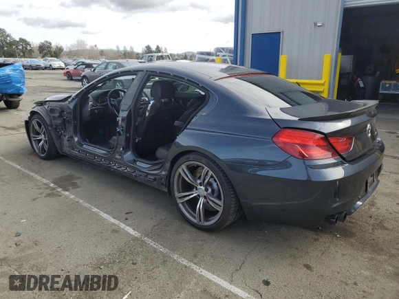 2014 BMW M6 with VIN WBS6C9C56ED467395, listed as a Copart auction lot 45427405 with 91,506 mi miles and Salvage title. Bid and sale history available at DreamBid. Image 2.
