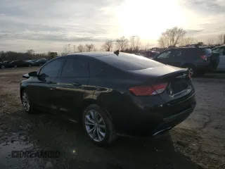 2015 Chrysler 200 S with VIN 1C3CCCBB1FN760099, listed as a Copart auction lot 42307425 with 103,809 mi miles and Salvage Title. Bid and sale history available at carsss.com. Image 2.