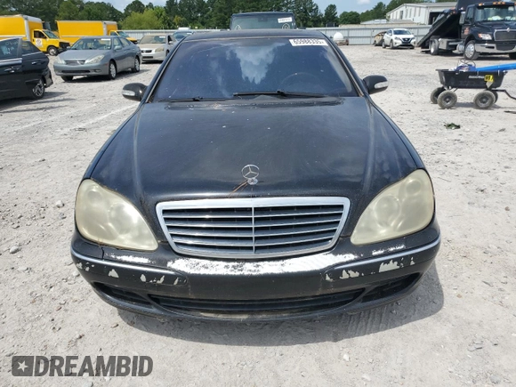 2004 Mercedes-Benz S 320/430/500 with VIN WDBNG75J24A403312, listed as a Copart auction lot 65988335 with Not provided miles and Clean title. Bid and sale history available at DreamBid. Image 5.