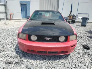 2007 Ford Mustang GT Deluxe with VIN 1ZVFT82H775333955, listed as a Copart auction lot 54376685 with 147,520 mi miles and Salvage Title. Bid and sale history available at carsss.com. Image 5.