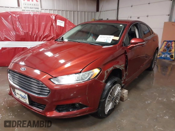 2014 Ford Fusion Titanium with VIN 3FA6P0K97ER324027, listed as a IAAI auction lot 41327141 with 161,045 mi miles and . Bid and sale history available at DreamBid. Image 17.