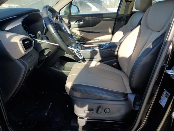 2023 Hyundai Santa Fe Hybrid SEL Premium with VIN 5NMS3DA14PH023676, listed as a Copart auction lot 75521434 with 4,222 mi miles and Salvage Title. Bid and sale history available at carsss.com. Image 7.