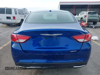 2015 Chrysler 200 Limited with VIN 1C3CCCAB1FN507804, listed as a IAAI auction lot 41854700 with 217,000 mi miles. Bid and sale history available at carsss.com. Image 16.