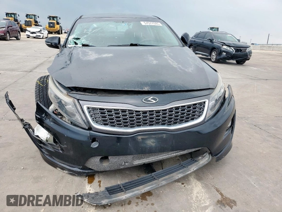 2015 Kia Optima EX with VIN KNAGN4AD0F5090350, listed as a Copart auction lot 57577595 with 109,345 mi miles and Salvage title. Bid and sale history available at DreamBid. Image 5.