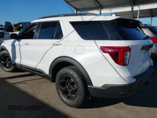 2023 Ford Explorer Timberline with VIN 1FMSK8JH7PGA75569, listed as a IAAI auction lot 41687354 with 36,767 mi miles. Bid and sale history available at carsss.com. Image 3.