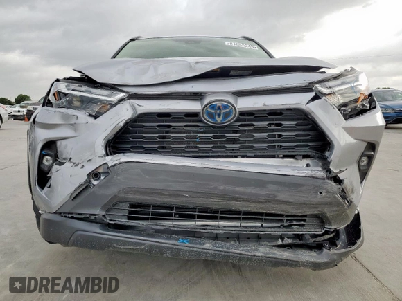 2023 Toyota RAV4 Hybrid XLE Premium с VIN JTMB6RFVXPD082594, выставлен на аукционе Copart как лот 61545245 с пробегом 8 075 миль миль и Списание • Salvage title. История ставок и продаж доступна на DreamBid. Изображение 5.