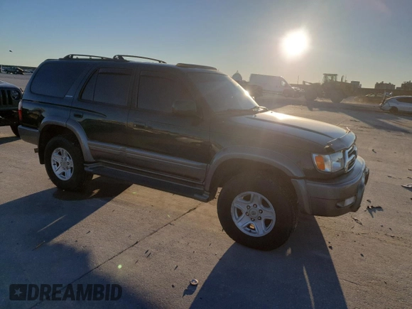 1999 Toyota 4Runner Limited with VIN JT3HN87R3X9029140, listed as a Copart auction lot 81902194 with 202,851 mi miles and Clean title. Bid and sale history available at DreamBid. Image 4.